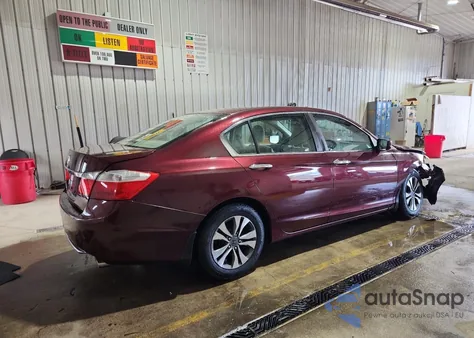2013 Honda Accord Lx z USA, uszkodzony, nr VIN 1HGCR2F31DA172572